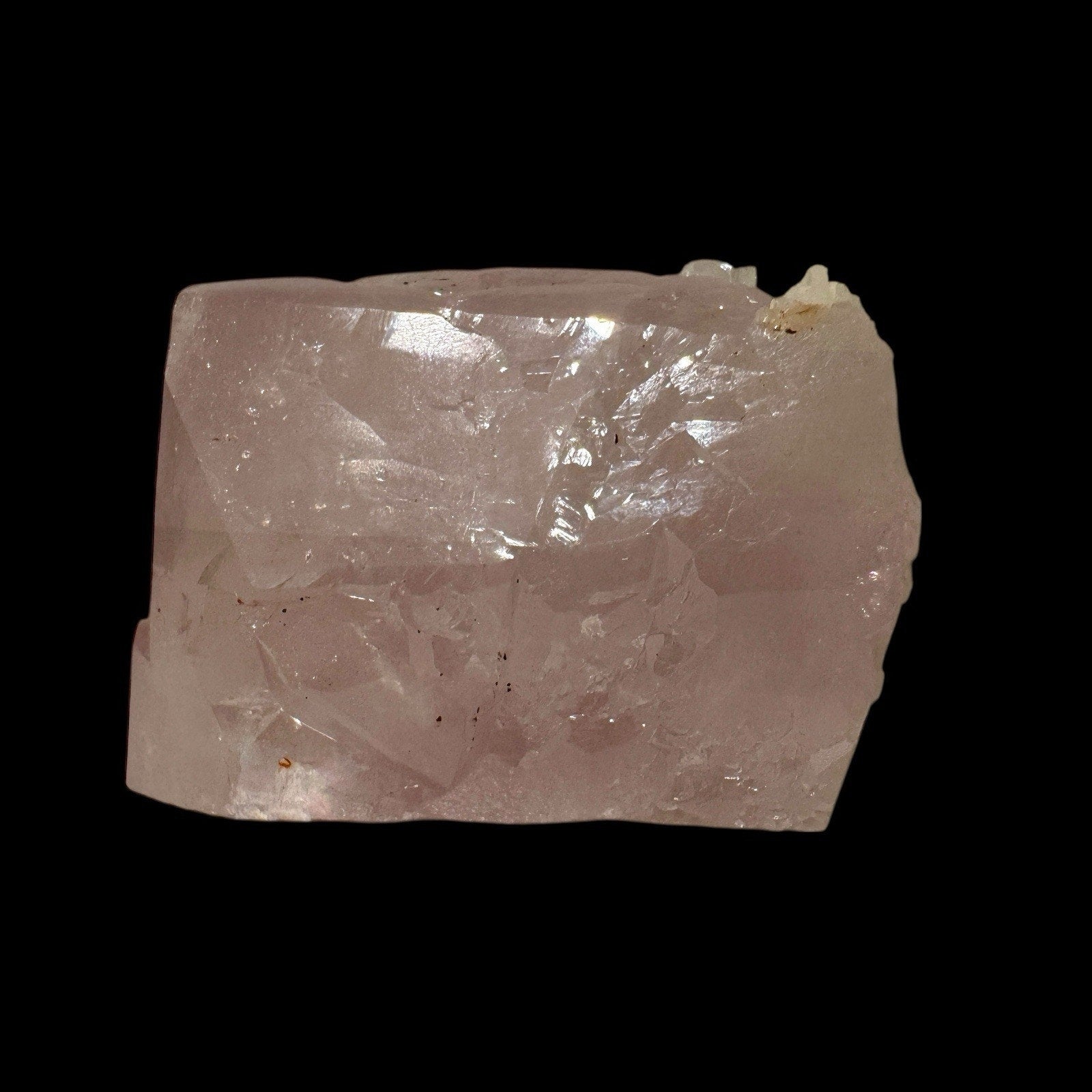 Pink Calcite – Empire State Zinc Mine #4 (4051’ Level), Balmat, New York