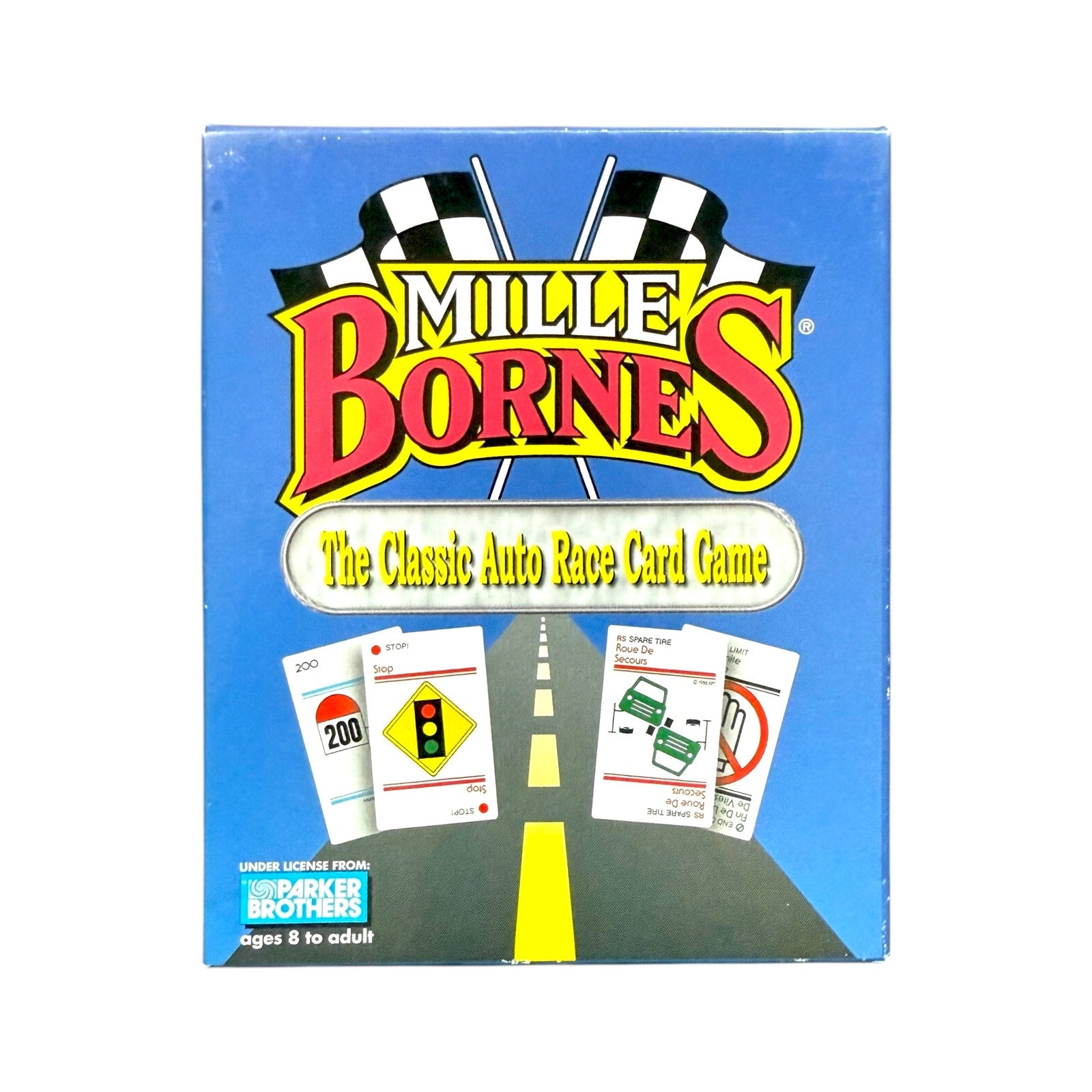 Mille Bornes The Classic Auto Race Card Game (1999 Parker Brothers)